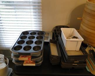 Wilton bakeware, and storage items too