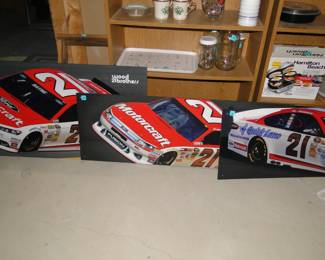 #21 Motorcraft NASCAR poster boards