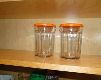 Keep the bugs out of your drinks with these two covered large glasses