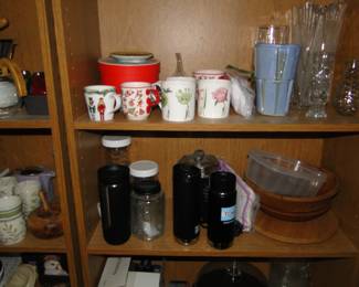 More coffee mugs and more serving bowls too