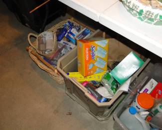 Cleaning supplies