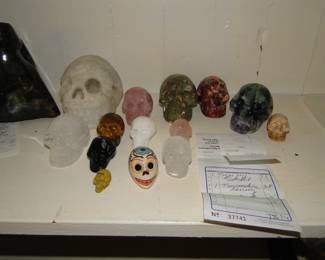 Collectible skulls