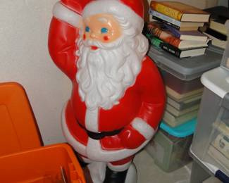 Santa blow mold