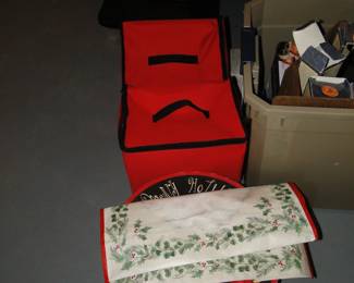 Neat and organized Christmas items, can't show you all of them not just yet