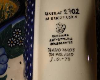 Each one of the pieces that you have been viewing in the last dozen or so pictures, are signed, numbered, and authentic