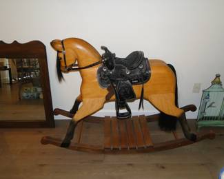 Jackie Wilson rocking horse