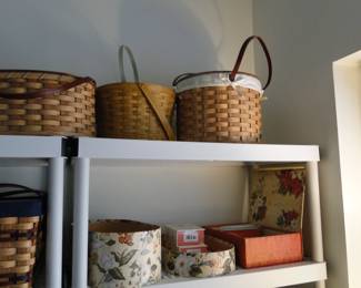 Even round baskets can be fun