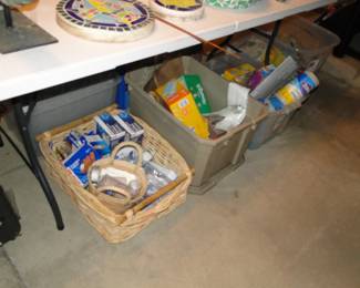 Cleaning and paper supplies