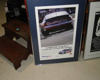 NASCAR commemorative poster