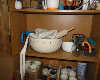 Cups and mugs, and bowls