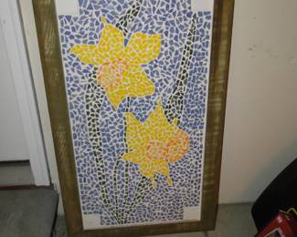 Mosaic artwork, one of a kind original