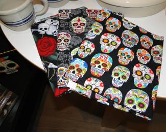 Dia De Los Muertos fabric