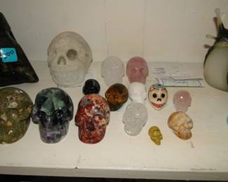 Miniature Crystal Skulls