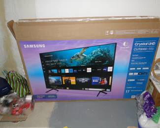 Samsun Crystal UHD TV, new, never used