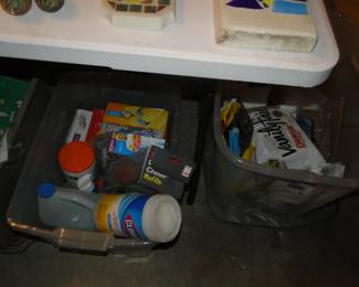 More cleaning and paper supplies