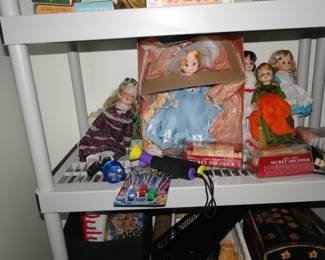 Madame Alexander dolls and more