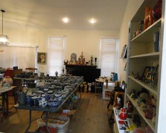 Lots of Polish Pottery and some very nice decorative items too