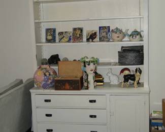 This large display hutch is also for sale too