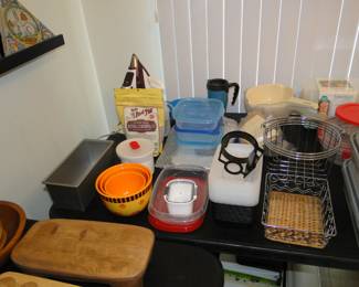 Pantry and storage items as well