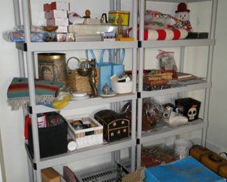 Yes the shelving units are also for sale