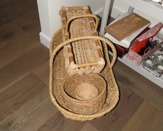 Wicker baskets