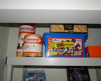 Tinker Toys and Legos
