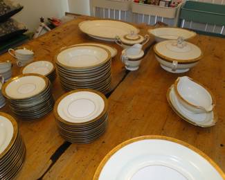 Serving dishes, platters, and bowls too