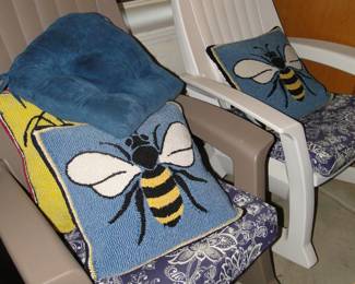 Pair of rocking chairs