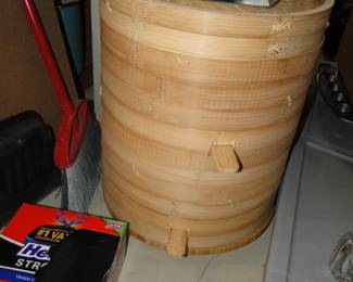 The worlds largest bamboo steamer