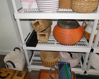 Colorful and useful baskets too