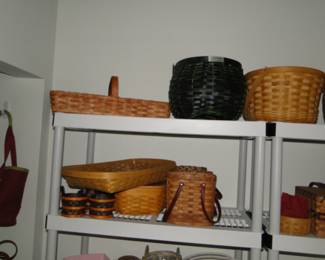 Some Longaberger baskets too