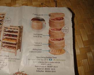 Instructions for the world's largest bamboo steamer