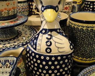 Mother Goose has a serious face on this one