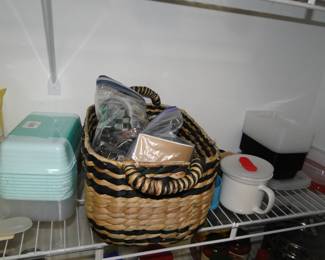 Storage containers, baskets and more