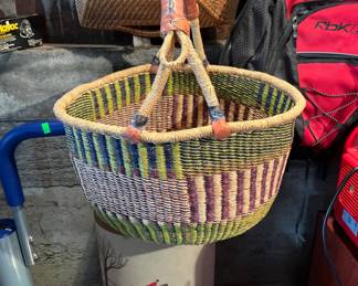 African gathering basket
