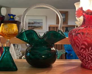 Center - Morgantown Stiegel trindle basket