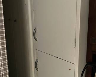 Metal kitchen cabinets