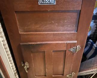 Antique Iceberg ice box