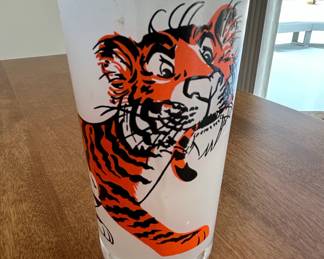 Vintage Esso Tiger Tumbler Glass