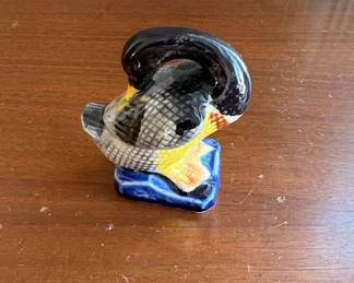 Vintage Ceramic Duck Figurine