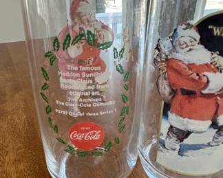CocaCola Santa Claus Glasses second image