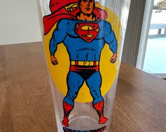 Pepsi Superman Super Series Moon Series Glass