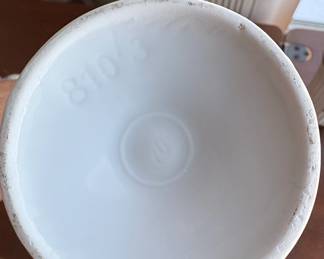 White Porcelain Pumpkin Teapot with Gold Accents second image