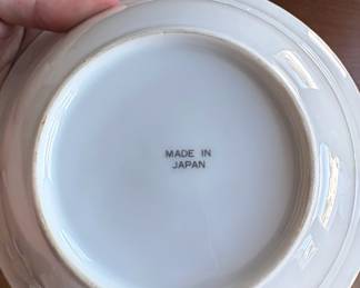 Vintage Floral Serving Bowl Made in Japan third image