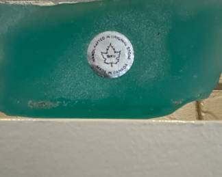 Siku Loons Etched Glass Paperweight second image