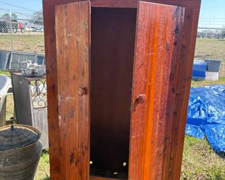 Cedar wardrobe 