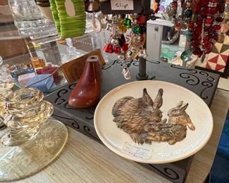 Goebel bunny plate