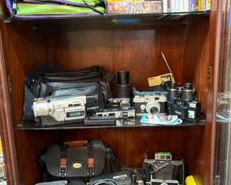 Cameras, Video Camera, Binoculars, Leap frog, Video Games, 