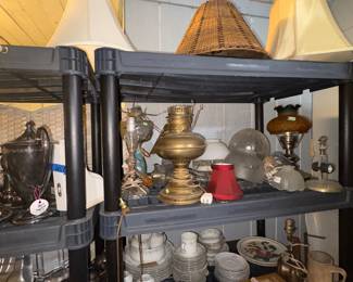 Lamps & Lamp Parts, Oil lamps, 