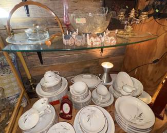 Silver wheat by Rosenthal Dishes set